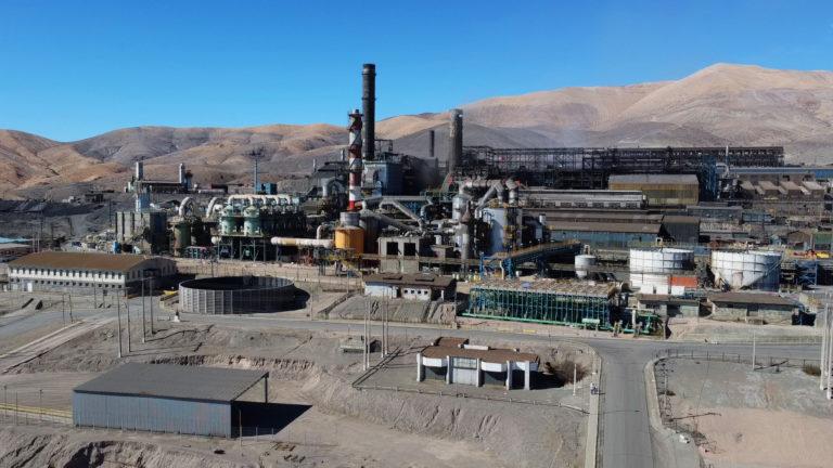 Fundición Potrerillos inicia mantención mayor de sus equipos para los nuevos desafíos de Codelco Salvador 6 POTRERILLOS DRONE