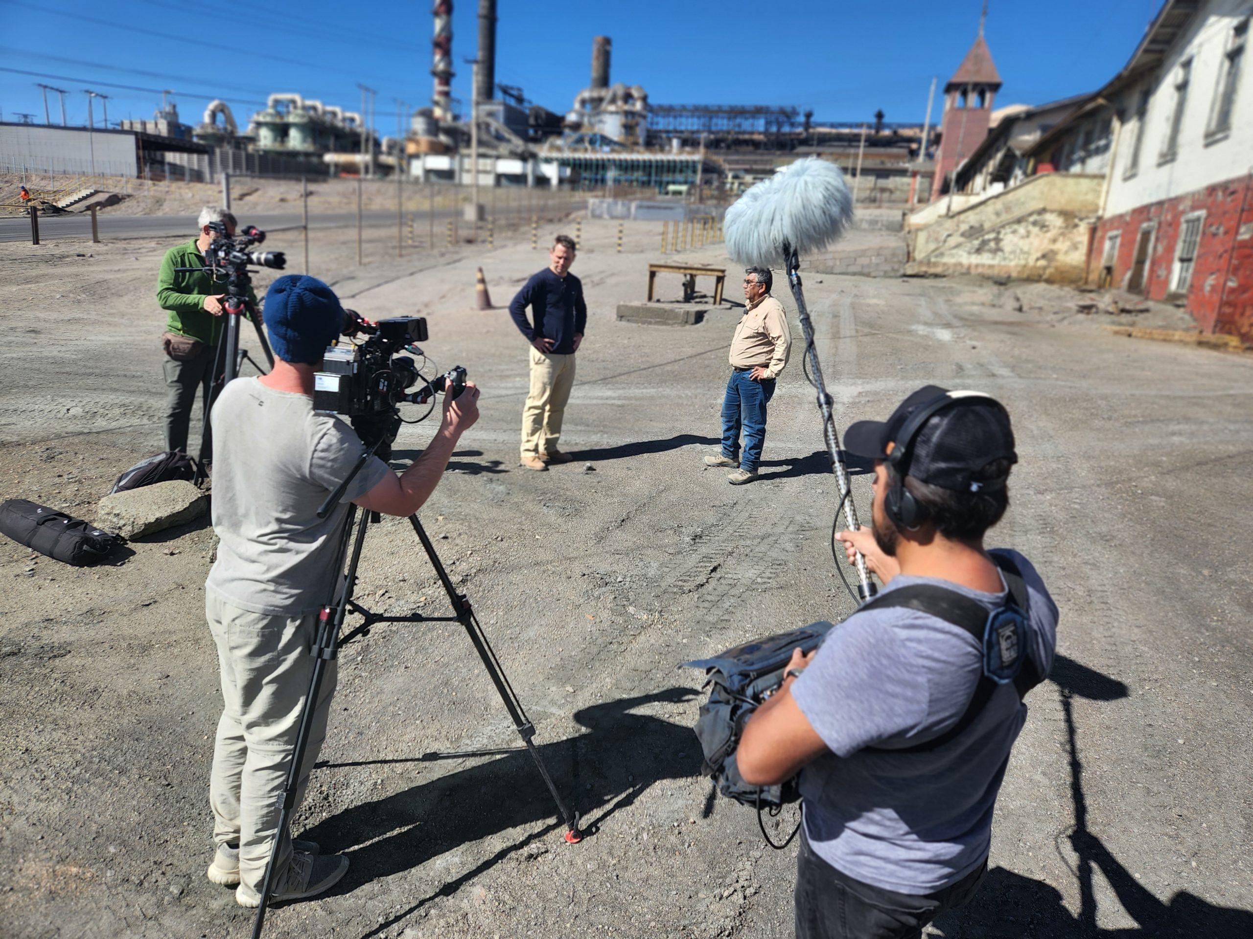 Equipo de la TV alemana graba documental en mina subterránea de Codelco Salvador a pocos meses de su cierre 1 20220511 133153 scaled