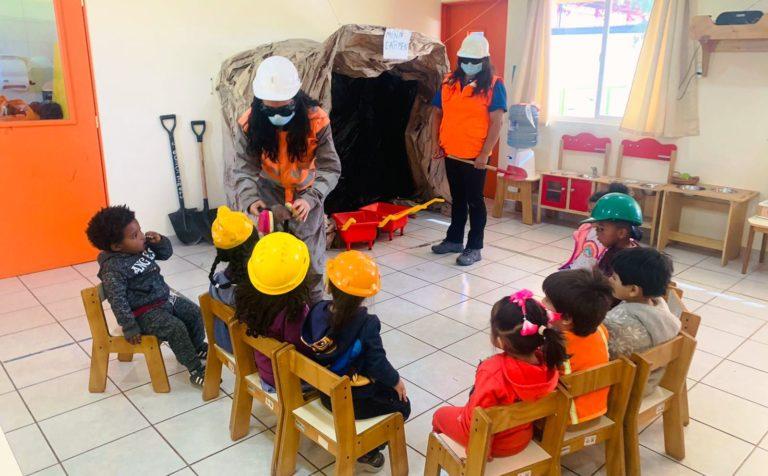 Niños y niñas del Jardín Infantil “Blanca Nieves” celebran la semana del Patrimonio Cultural con la recreación de lugares históricos de Diego de Almagro 7 MINA CARMEN 1