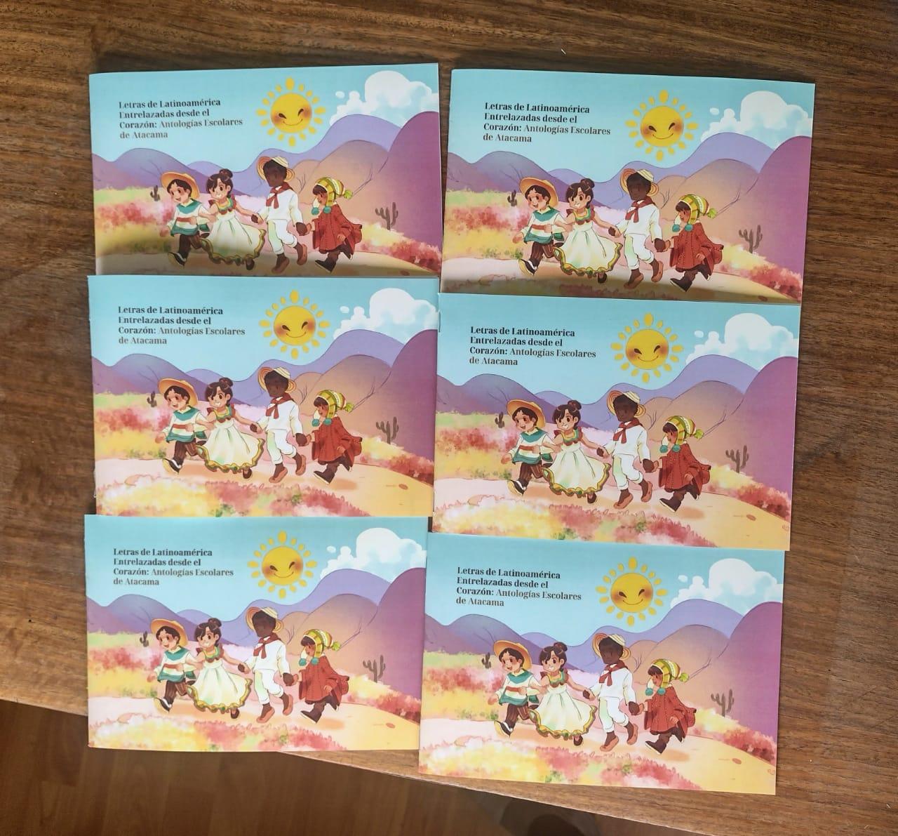 Estudiantes escribieron en conjunto el libro “Letras de Latinoamérica Entrelazadas desde el Corazón: Antología Escolares de Atacama” 1 1 2