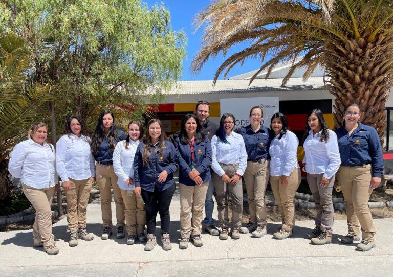 Mujeres mineras de Planta Las Añañucas reciben diplomas de certificación en Codelco Salvador 7 IMG 8791
