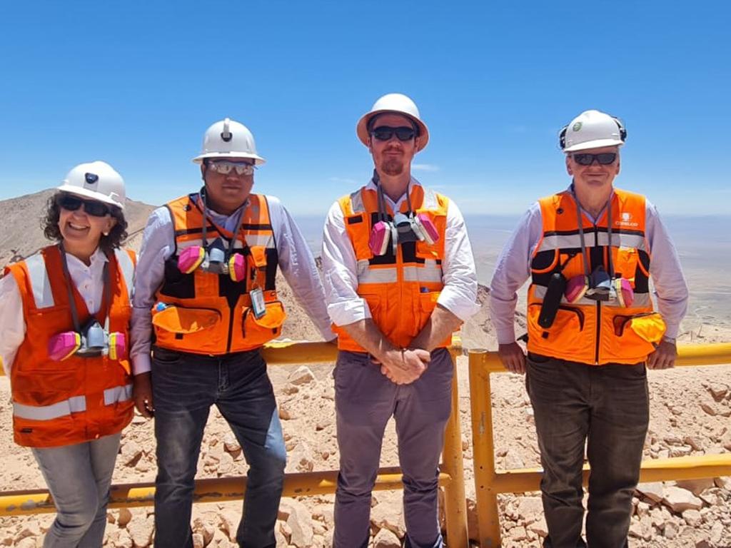 Equipo de expertos mundiales en sustentabilidad de la Universidad de Queensland realiza visita a Codelco Salvador 1 MINERIACODELCO