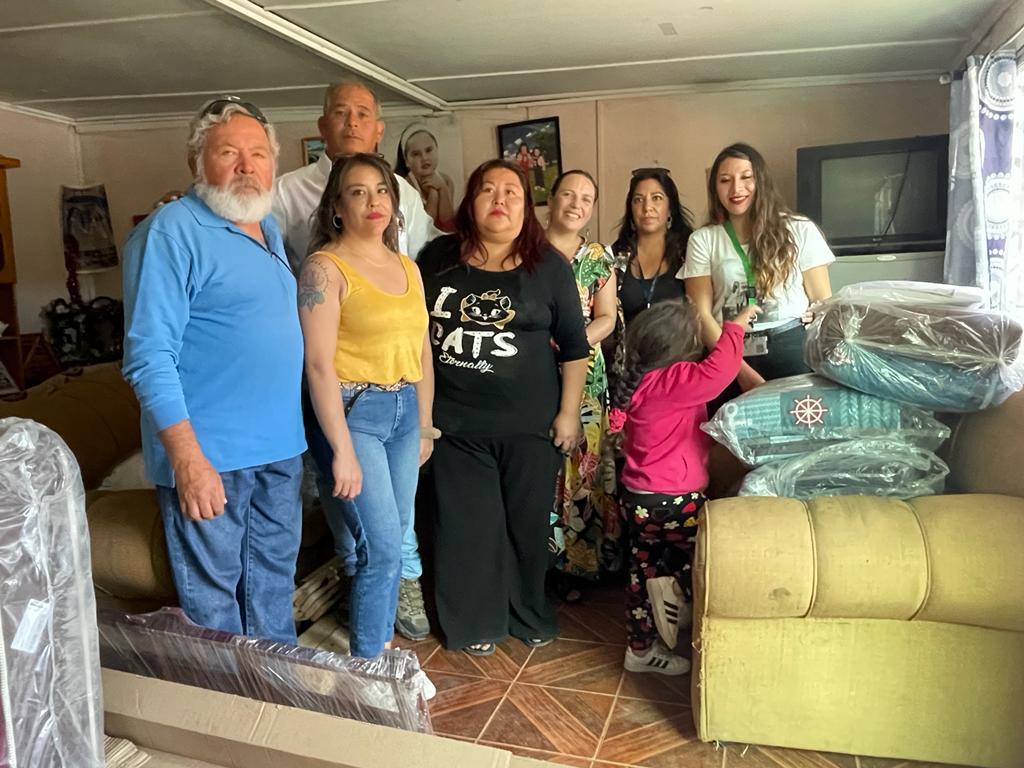 Directora de FOSIS y Alcalde de Diego de Almagro, realizan coordinación y entrega de equipamiento a las familias del “Programa Habitabilidad” 1 Habitabilidad Diego