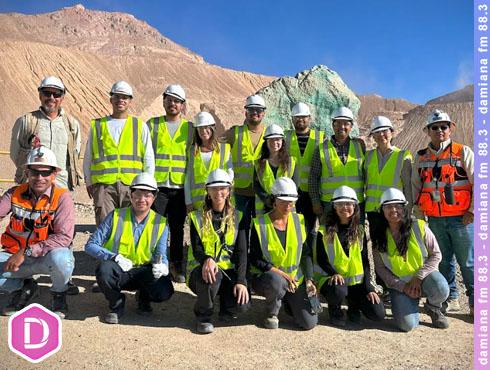 Futuros ingenieros de la PUC conocieron en terreno avances del proyecto Rajo Inca 1 CODELCO PUC PAGINA WEB