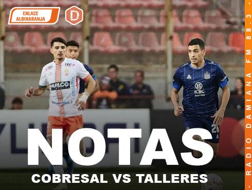 NOTAS TALLERES VS COBRESAL PAGINA