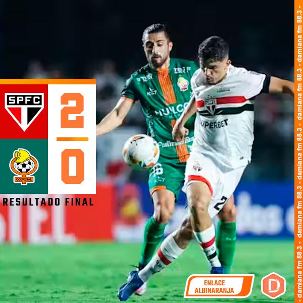 80 minutos no fueron suficientes, Cobresal perdió por 2 a 0 ante Sao Paulo 1 RESULTADO FINAL SAO PAULO VS COBRESAL