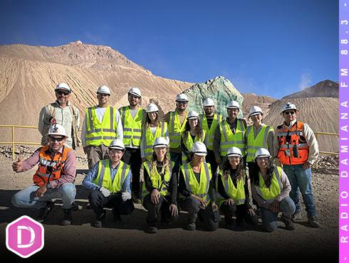 Futuros ingenieros de la PUC conocieron en terreno avances del proyecto Rajo Inca 1 VISITA PUC CODELCO