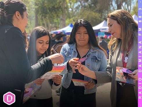 Más de 200 jóvenes de enseñanza media participaron en el diseño de la campaña contra la violencia hacia las mujeres 2024 8 MUJER PAGINA
