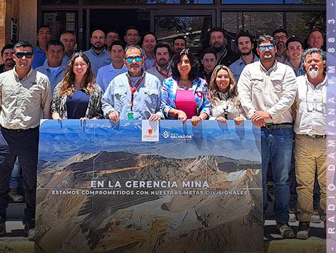 Gerencia de Minas de Codelco Salvador presentó su plan estratégico con nueva reorganización interna 1 GERENCIA MINAS