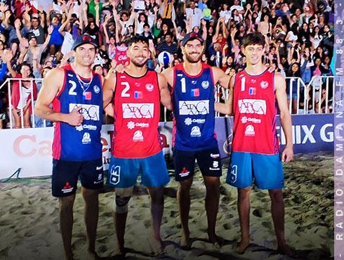 Primos Grimalt estuvieron compartiendo su clínica deportiva en Caldera 1 PRIMOS GRIMALT