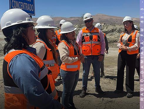 Mesa Mujer y de Minería visitó planta Las Añañucas de Codelco Salvador 4 CONVERSATORIO WEB