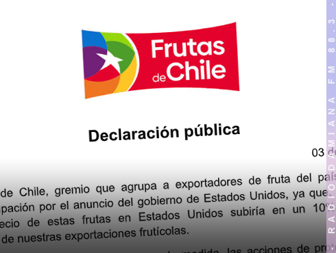 DECLARAION FRUTAS