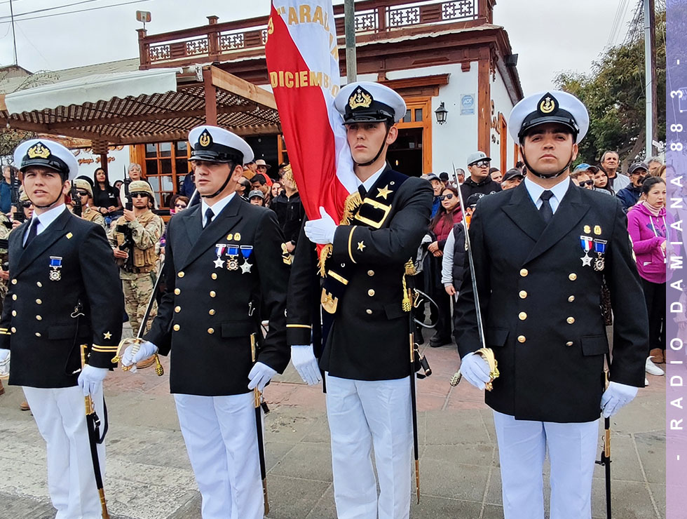 CONMEMORAN DIA DE LAS GLORIAS NAVALES Y EPOPEYA DE PRAT EN CALDERA. 1 DESFILE CALDERA