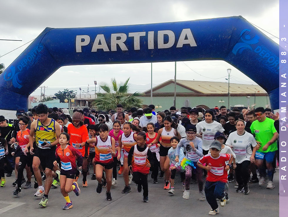 Exitosa carrera del mes del mar en Caldera 1 CORRIDA CALDERA