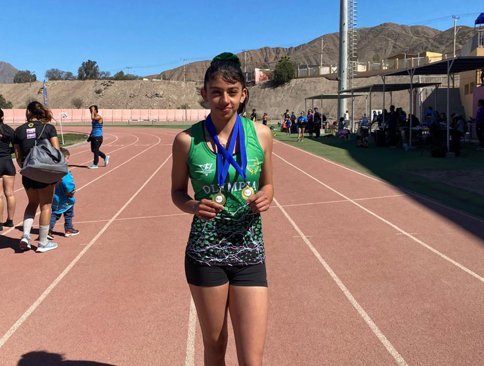 Atleta Salvadoreña tuvo una gran participación en el III Torneo Atlético Desierto Florido 1 SOFIA PORTADA