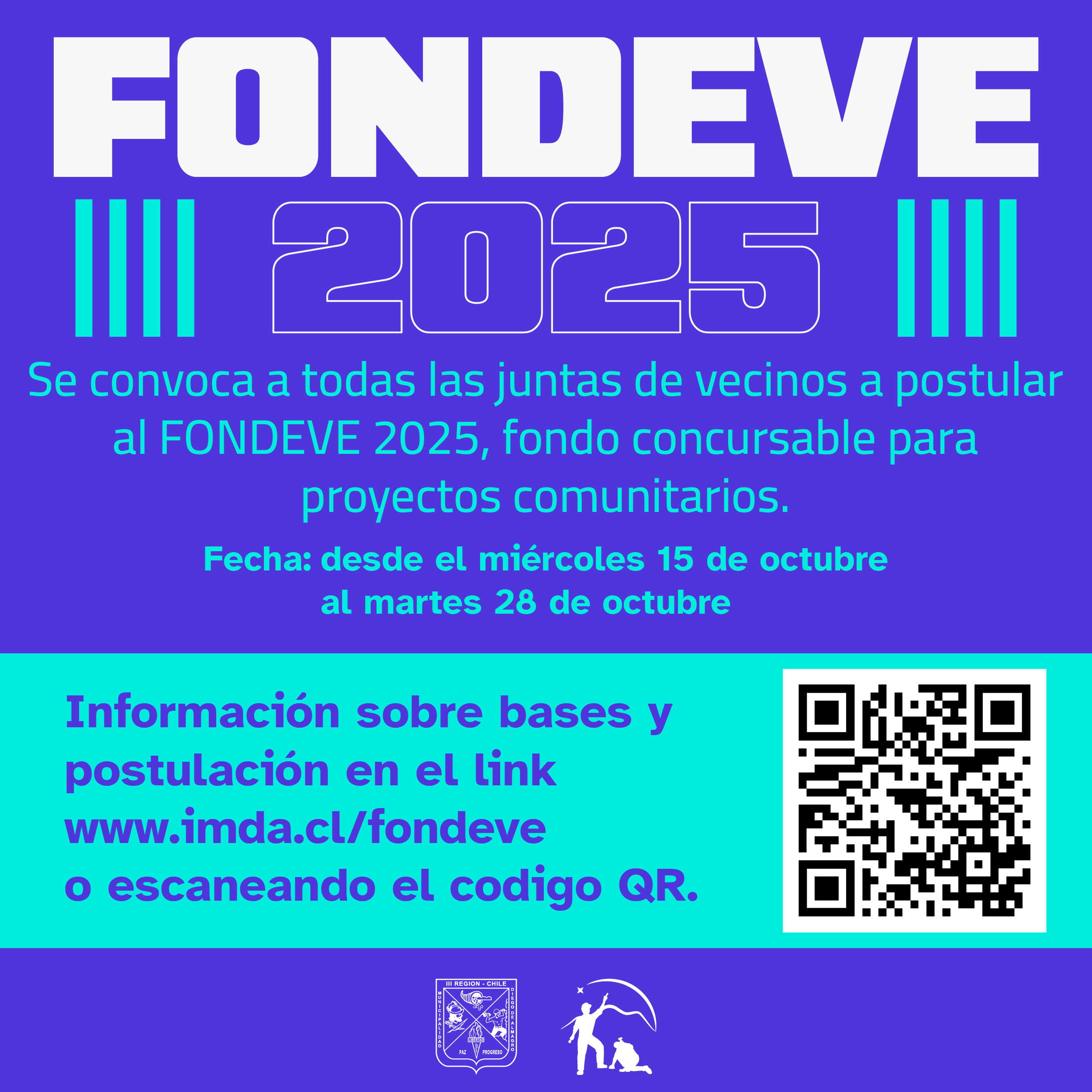 Comienza proceso de postulación al Fondo de Desarrollo Vecinal en Diego de Almagro 1 FONDEVE 2025 1