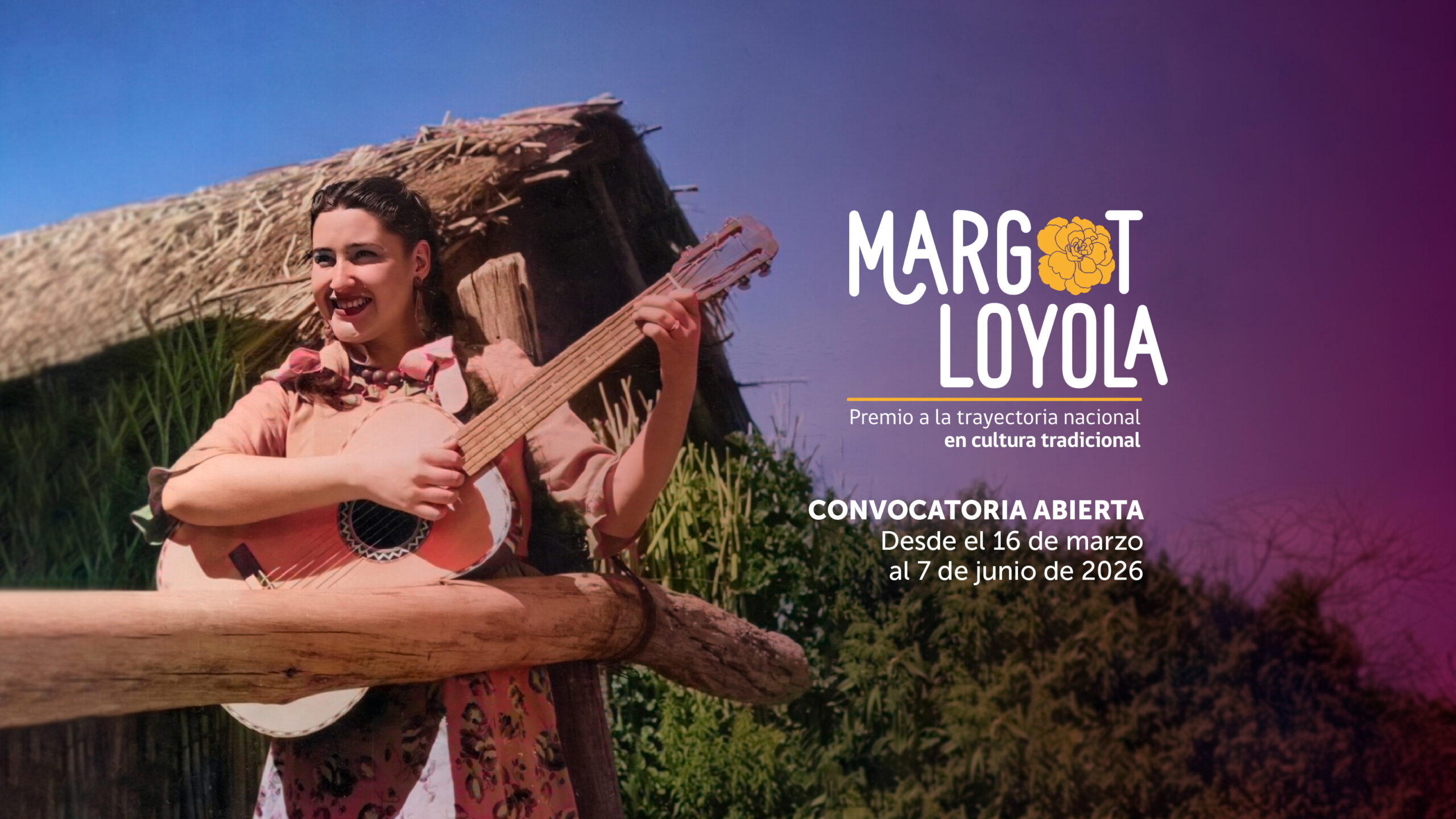 Premio a la Trayectoria Nacional en Cultura Tradicional Margot Loyola Palacios abre convocatoria 2026 1 Imagen noticia MLP 2026