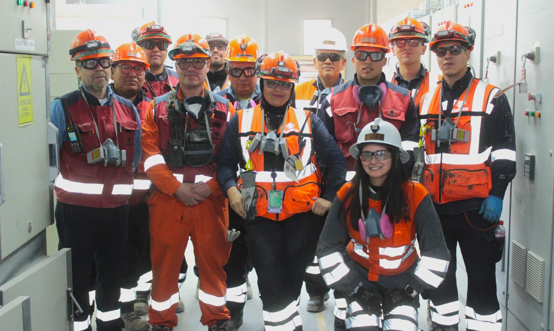 Capacitación en tecnología Profibus fortalece competencias de trabajadores de Codelco Salvador 1 Foto Elec 1