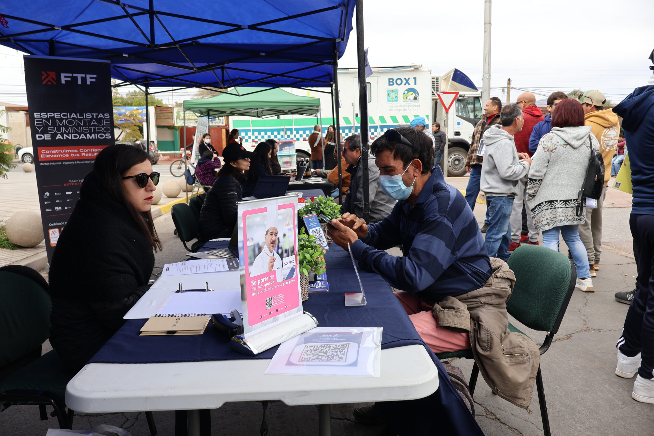 Feria Laboral y de Servicios Provincial 2026 convocó a cientos de personas en Diego de Almagro 1 IMG 1841