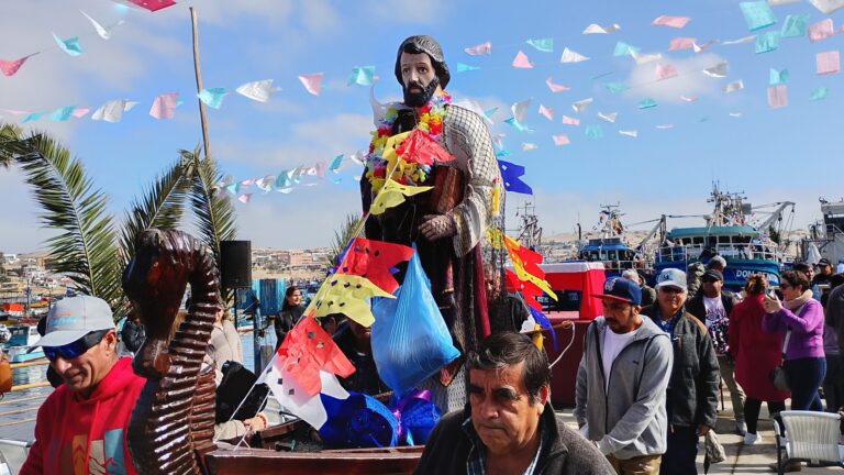 PESCADORES DE CALDERA CELEBRARON A SAN PEDRO. 2 SAN PEDRO CALDERA