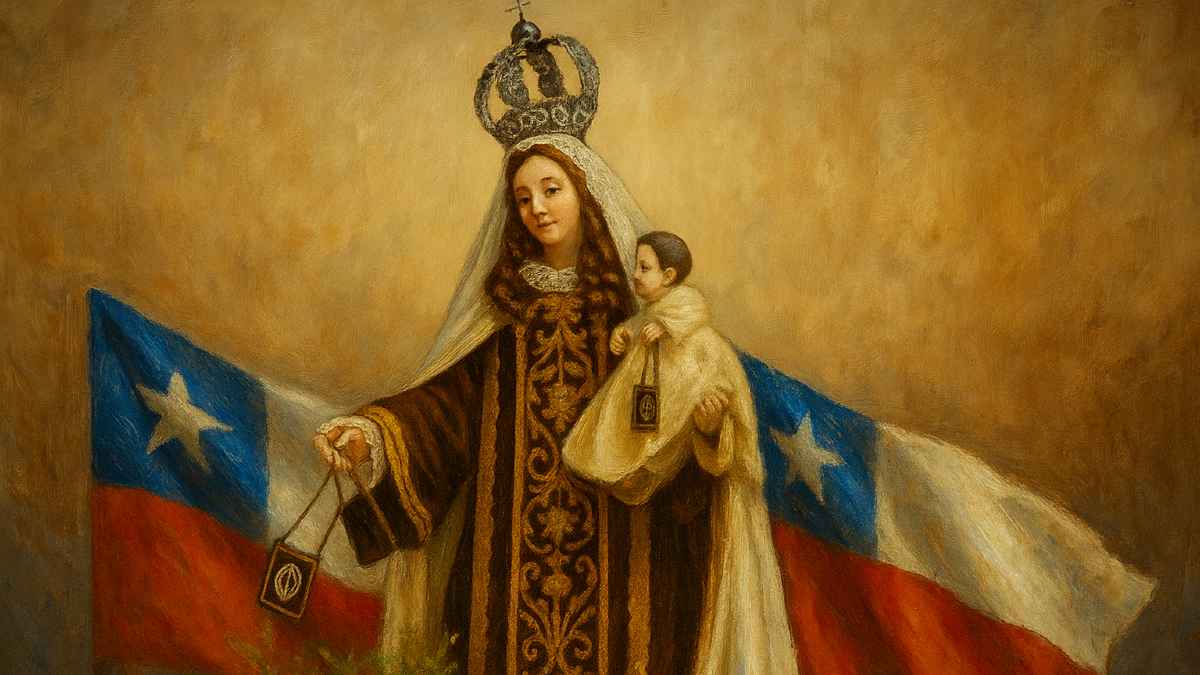 ¿Por qué es feriado el 16 de julio? La historia de la Fiesta de La Tirana y su vínculo con la Virgen del Carmen 1 La Virgen del Carmen y Chile un vinculo con su historia y su identidad